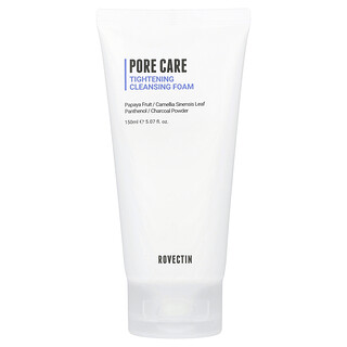 Rovectin, Espuma limpiadora y tensora para el cuidado de los poros, 150 ml (5,07 oz. líq.)