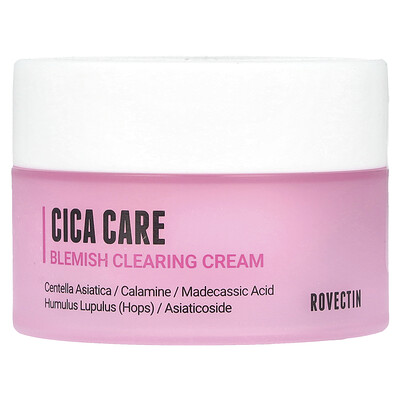 Rovectin  Cica Care Blemish Clearing Cream  1.69 fl oz (50 ml)