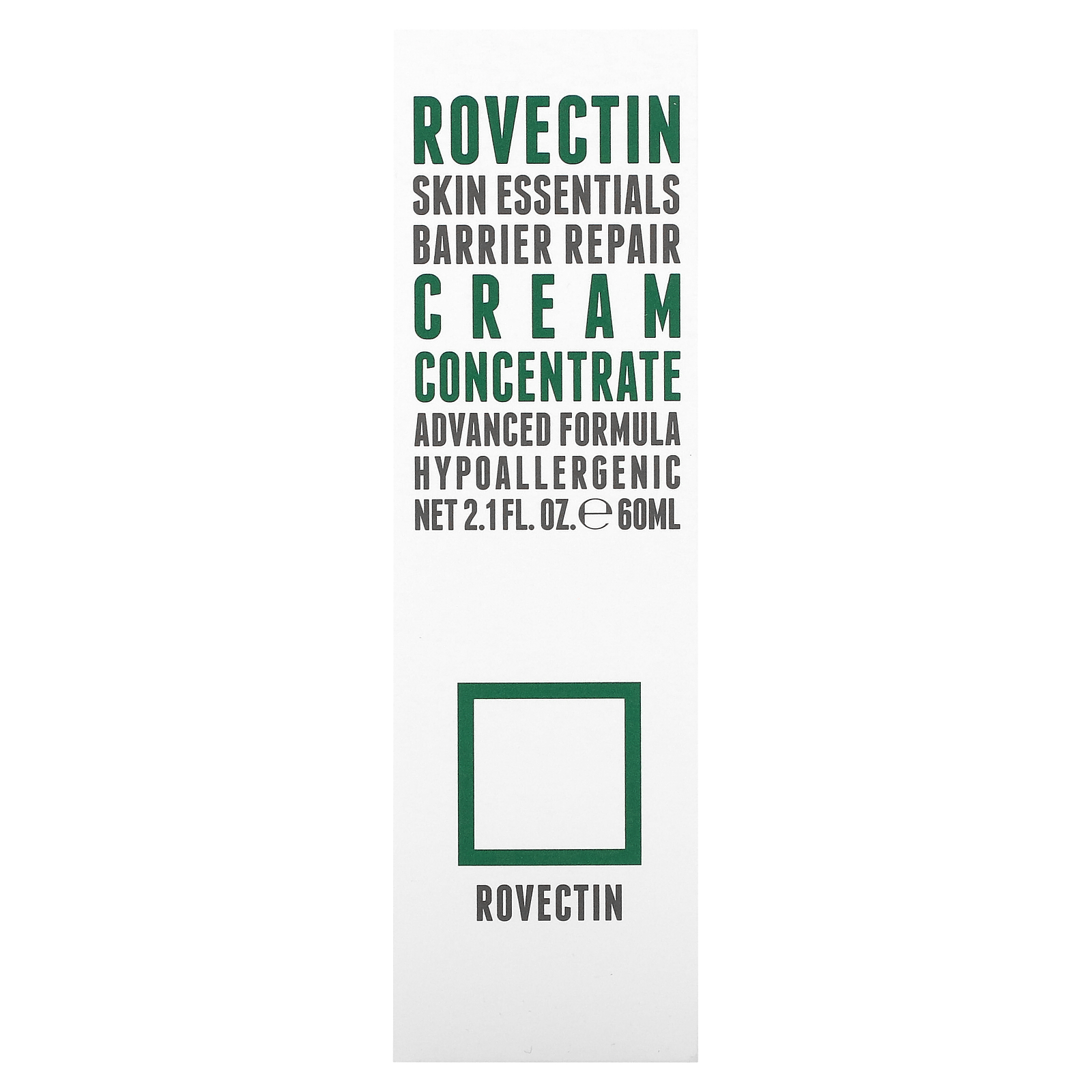 Rovectin, Skin Essential Barrier Repair Cream Concentrate, 2.1 fl oz