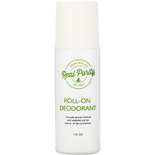 Real Purity, Roll-On Deodorant, 3 fl oz