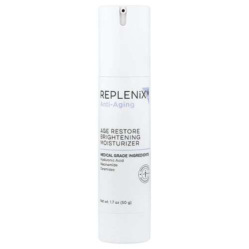 Replenix Anti-Aging, Age Restore Brightening Moisturizer, 1.7 oz (50 g)