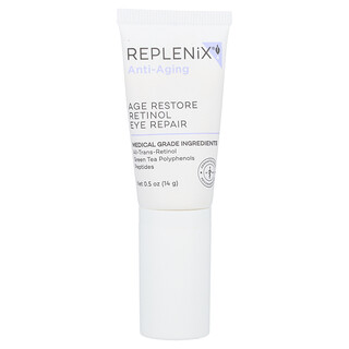 Replenix, Anti-aldring, aldersgjenopprettende retinol øyereparasjon, 14 g
