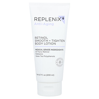 Replenix, Anti-aldring, Retinol Smooth + Tighten bodylotion, 200 ml
