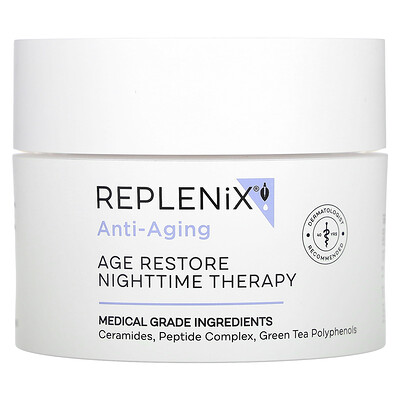 Product Image for Replenix, Anti-Aging, Age Restore Nighttime Therapy, 1.7 oz (50 g)
