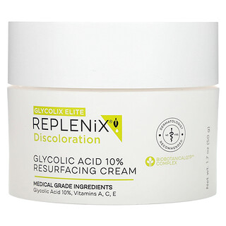 Replenix, 变色，羟基乙酸 10% 焕肤霜，无香，1.7 盎司（50 克）