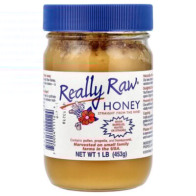 Product Image for Really Raw Honey, Honey, 1 lb (453 g)