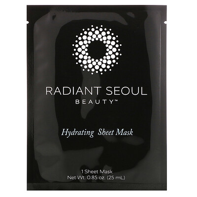 Radiant Seoul увлажняющая тканевая маска, 1 шт., 25 мл (0,85 унции)