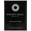 Radiant Seoul, 하이드레이팅 뷰티 시트 마스크, 시트 마스크 5장 , 각 25ml(0.85 oz)