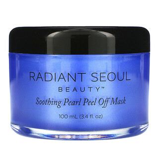Radiant Seoul, 舒缓珍珠撕拉美容面膜，3.4 盎司（100 毫升）