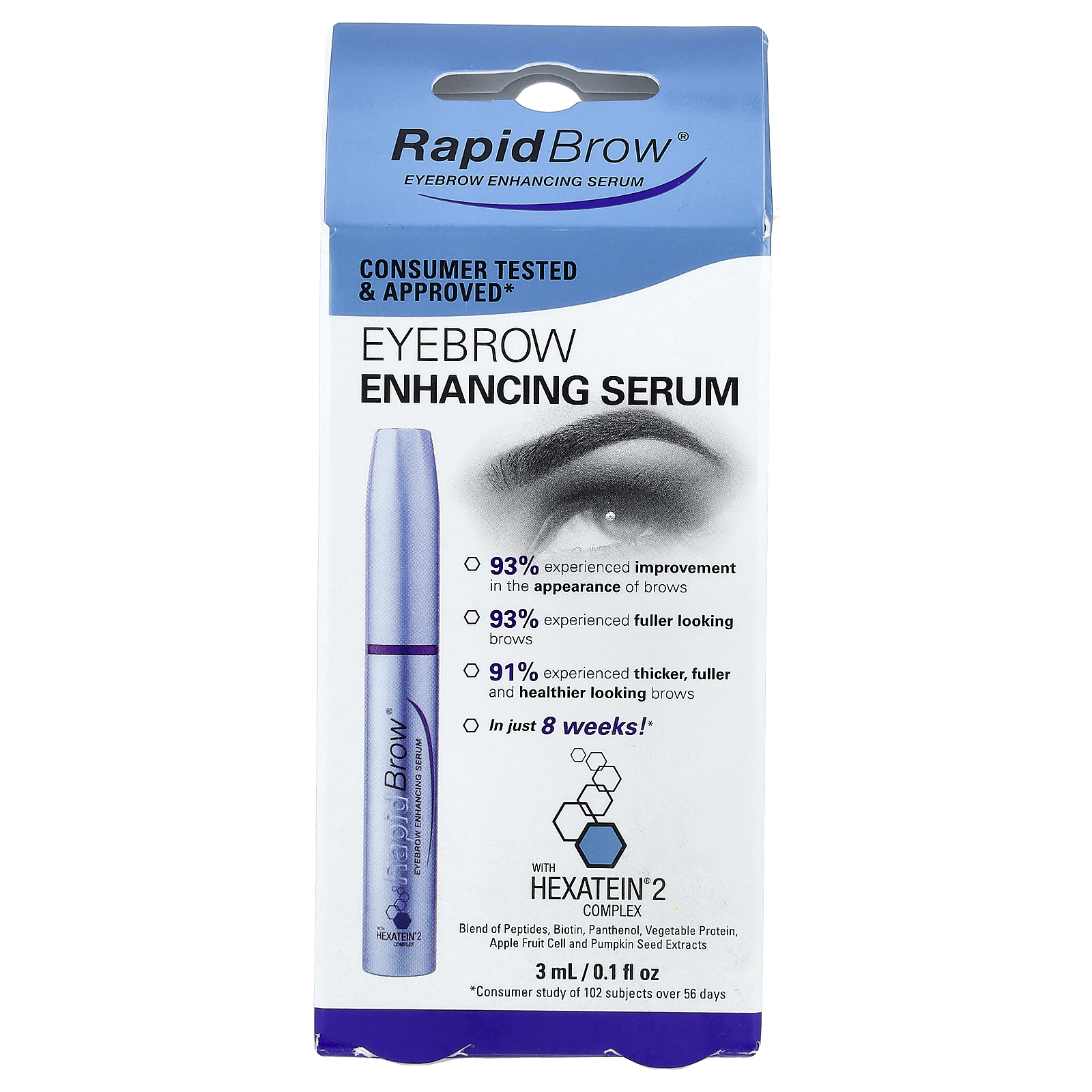 アイブロウエンハンシングセラム、3 ml(0.1 fl oz)