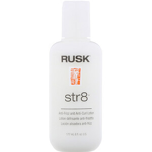 Rusk, Str8, Anti-Frizz And Anti-Curl Lotion, 6 fl oz (177 ml) отзывы