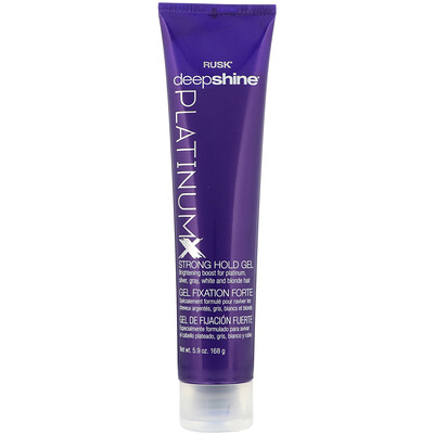 

Rusk Deepshine, Platinum X, гель для сильной фиксации, 168 г