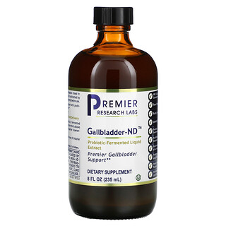 Premier Research Labs, Gallbladder-ND，益生菌髮酵液體提取物，8 液量盎司（235 毫升）