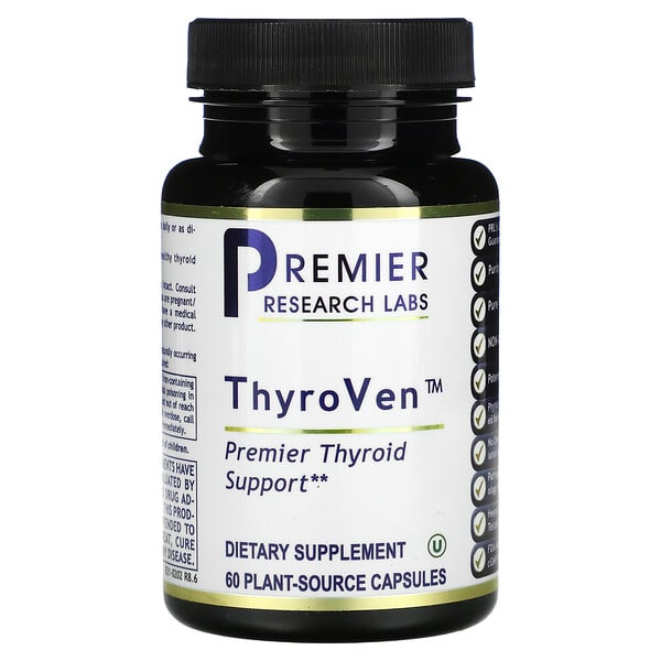 ThyroVen, 60 Plant-Source Capsules
