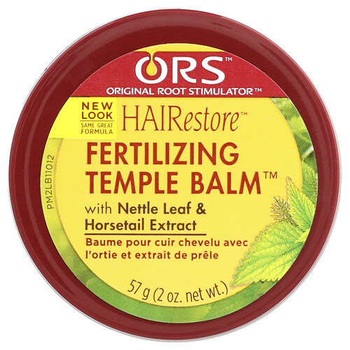 Ors HAIResture™, Fertilizing Temple Balm™, For Relaxed or Thermally-Straightened Hair, 2 oz (57 g)