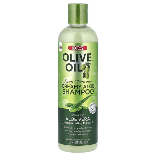 Ors ORS, Olive Oil™, Deep Cleansing Creamy Aloe Shampoo™, 12.5 fl oz (370 ml)