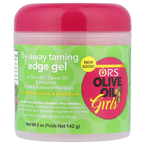 Ors Olive Oil™ Girls, Fly-Away Taming Edge Gel, 5 oz (142 g)