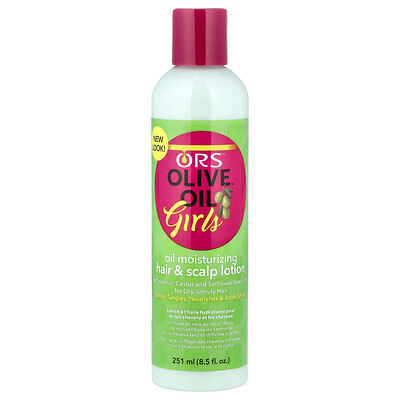 Product Image for ORS, Olive Oil Girls, Oil Moisturizing Hair & Scalp Lotion, 8.5 fl oz (251 ml)