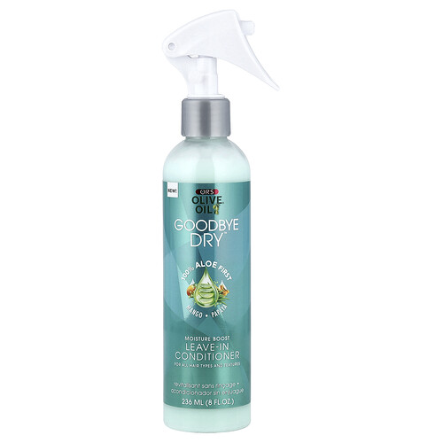 Ors Olive Oil®, Goodbye Dry™, Moisture Boost Leave-In Conditioner, For All Hair Types and Textures, 8 fl oz (236 ml)