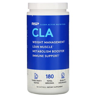 RSP Nutrition,  CLA, Weight Management, 180 Softgels