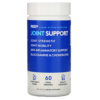 RSP Nutrition, Joint Support‏، 180 كبسولة.