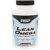 RSP Nutrition, Lean Omega, Ômegas + Perda de Peso, 60 Cápsulas Gelatinosas