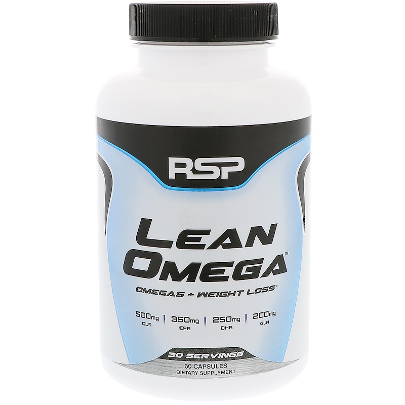 RSP Nutrition, Lean Omega, Omegas + Weight Loss, 60 Softgels iHerb