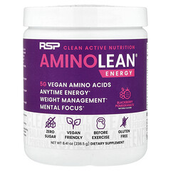 AminoLean® Energy, ожина й гранат, 238,5 г (8,41 унції)