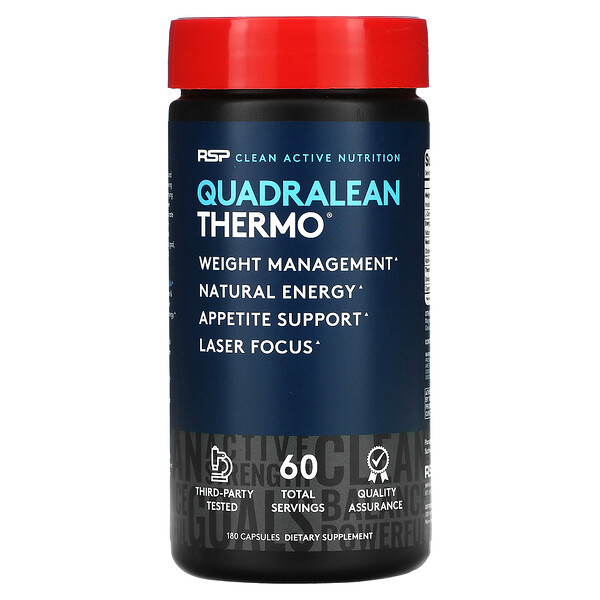 RSP Nutrition, QuadraLean Thermo, 180 Capsules iHerb