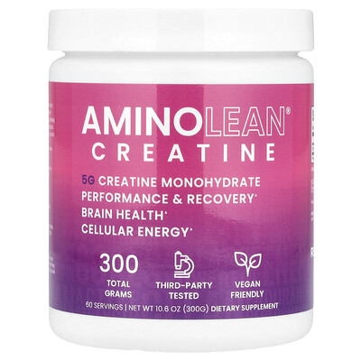 RSP Nutrition  AminoLean® Creatine Monohydrate Powder  10.6 oz (300 g)