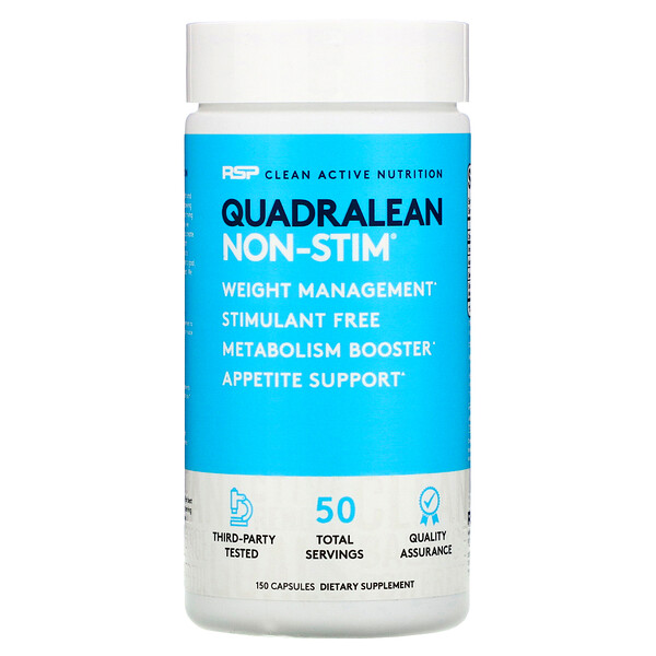 RSP Nutrition, QuadraLean NonStim, 150 Capsules iHerb