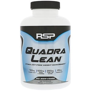 RSP Nutrition, Quadra Lean, 150 капсул