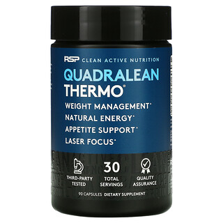 RSP Nutrition, QuadraLean 致热体重管理，90 粒胶囊