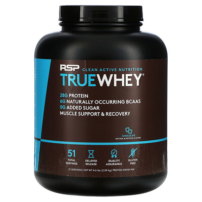 

RSP Nutrition TrueWhey Chocolate 4.6 lbs (2.09 kg)
