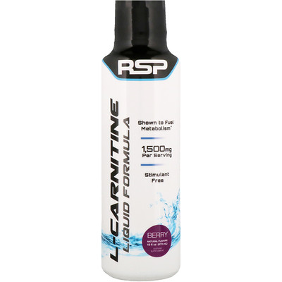 RSP Nutrition, L-Carnitine, Berry, 1,500 mg, 16 fl oz 473 ml price in Doha  Qatar