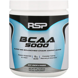 RSP Nutrition, BCAA 5000, Unflavored, 5,000 mg, 10.58 oz (300 g) отзывы