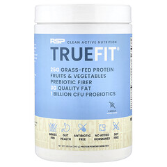 TrueFit®, Grass-Fed Protein Powder Drink Mix, Vanilla, 1.85 lbs (840 g)