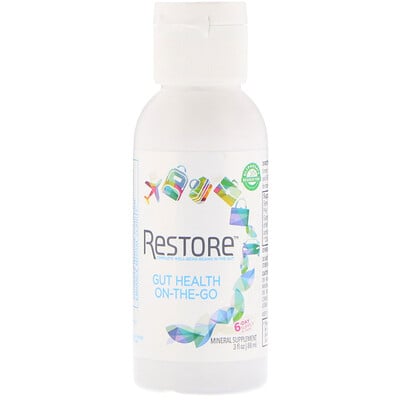 Restore Gut Health, Mineral Supplement, On-The-Go, 3 fl oz (88 ml)