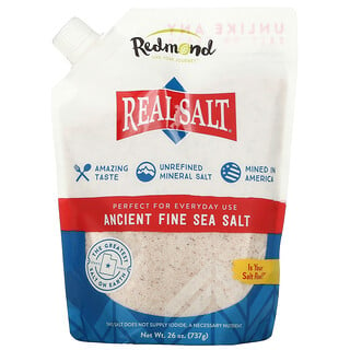 Redmond Trading Company, Real Salt، ملح البحر الفاخر القديم، 26 أونصة (737 جم)