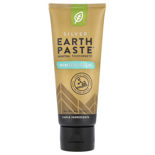 Redmond, Silver Earth Paste®, Mineral Toothpaste, Wintergreen, 4 oz (113 g)
