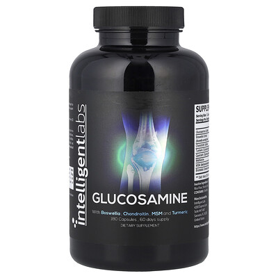 Product Image for Intelligent Labs, Glucosamine, 180 Capsules