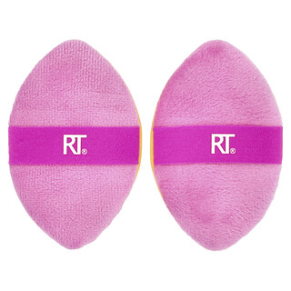Real Techniques, Miracle 2-in-1 Powder Puff Duo, 2 Pack