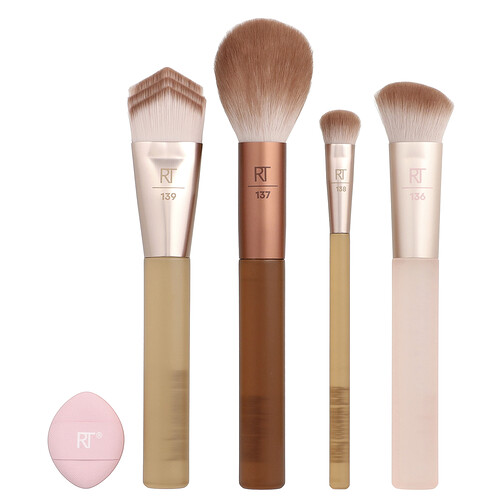 Real Techniques, New Nudes 2.0, Blurred Base Set, 5-teiliges Set