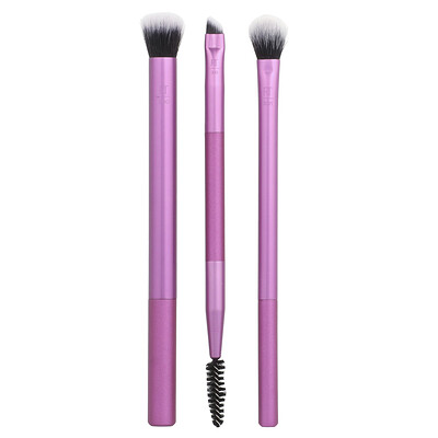 Real Techniques Eye Shade + Blend Brush Set 3 Pieces