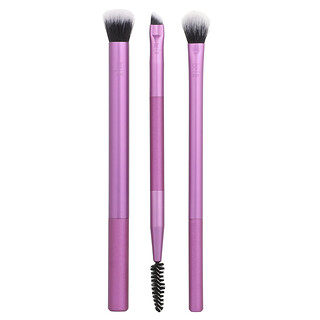 Real Techniques, Kit de pinceaux + Estompage des yeux, 3 pièces