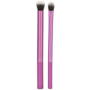 Real Techniques, Eye Shade + Blend Brush Set, 2 Piece отзывы покупателей
