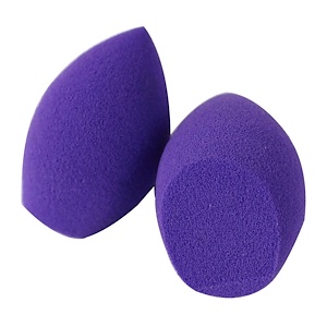 Отзывы о Real Techniques, Limited Edition, 2 Miracle Mini Eraser Sponges, Purple, 2 Sponges