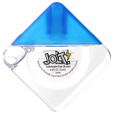 Rohto Jolt, Cooling, Lubricant Eye Drops, 0.4 fl oz (12 ml)
