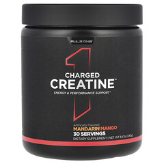 Charged Creatine, креатин, мандарин і манго, 240 г (8,47 унції)