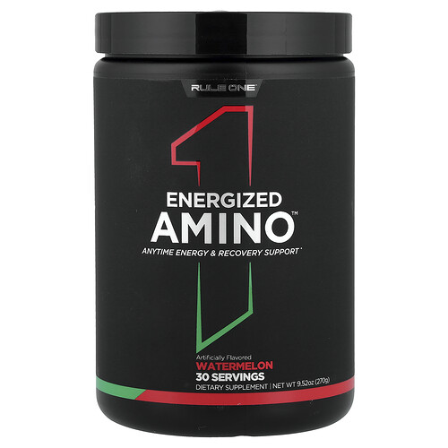 Rule One Proteins, Energized Amino™, Watermelon, 9.52 oz (270 g)